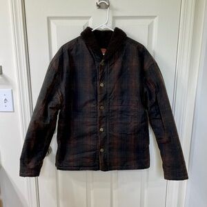 Imperfects Shepherds Waxed Plaid Jacket